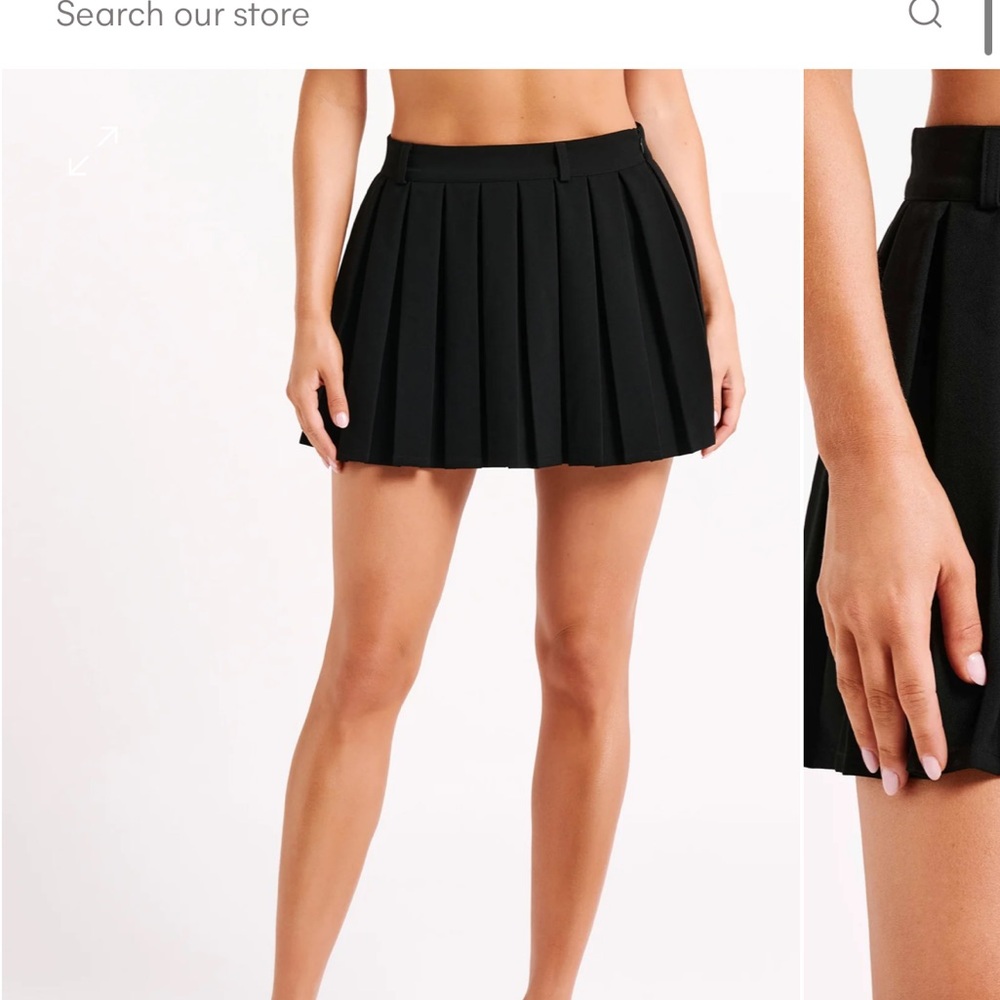 SOLD DO NOT BUY Meshki Mura Pleated Mini Skirt